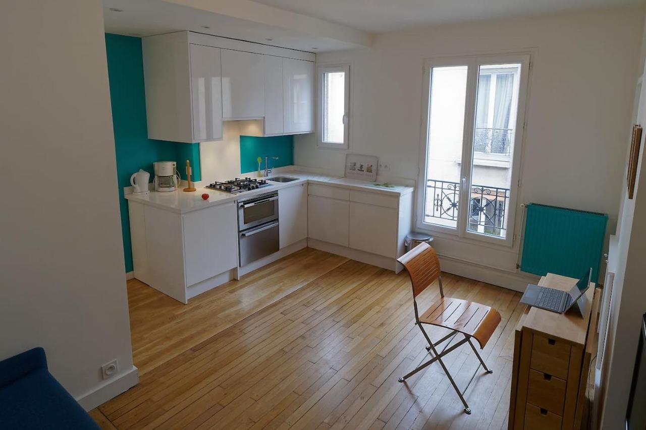 Quiet Apartment Near Montmartre Paris Exterior foto